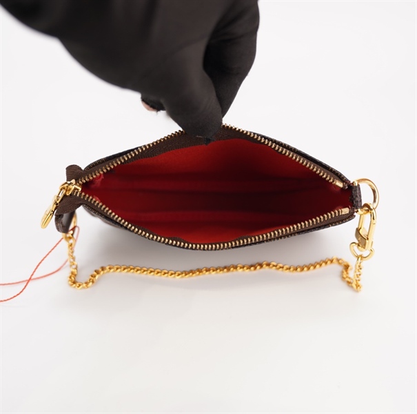 Túi LV kẹp nách ô vuông nâu +