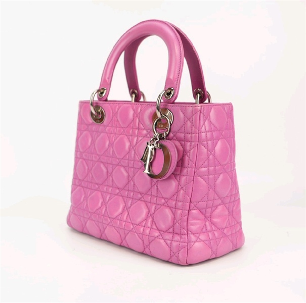 Túi Dior Lady hồng (BQ) KG+