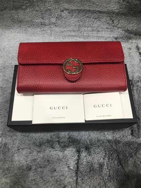 Ví dài GG màu đỏ KG+