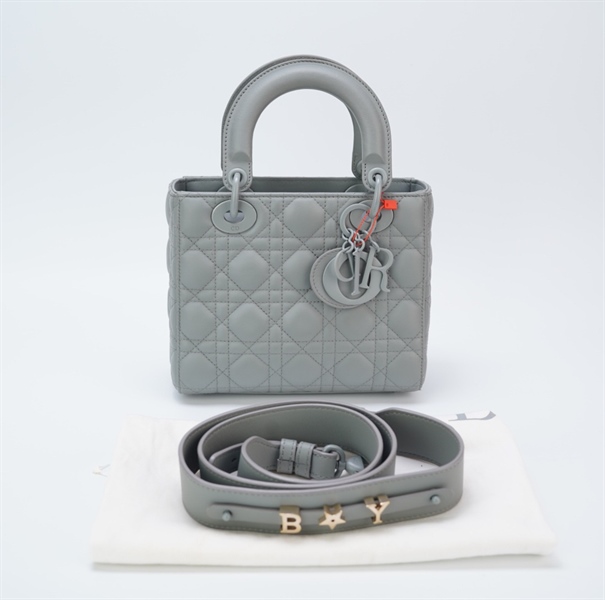Túi Dior Lady màu xám size 20 +