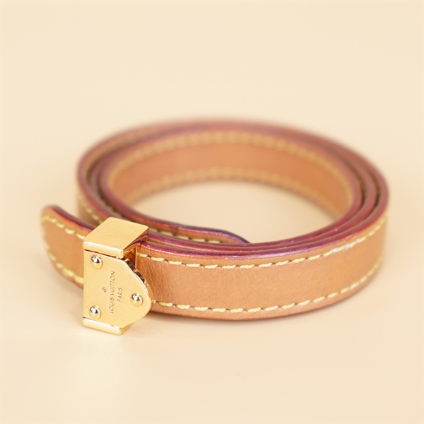 Vòng tay LV da vàng bò KG+