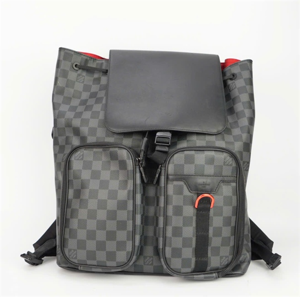 Balo LV ô vuông đen ++