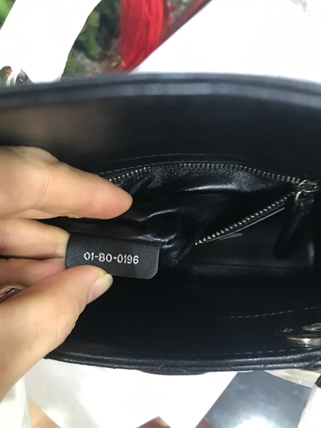 Túi Lady Dior Đen+