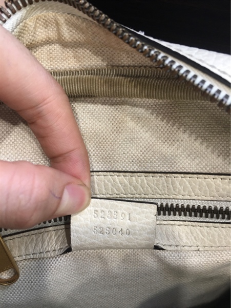 Túi Gucci trắng KG+