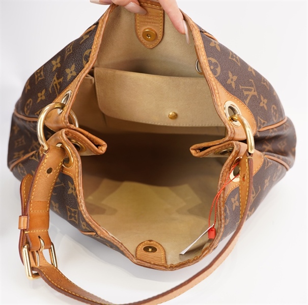 Túi LV hoa nâu sz38 +