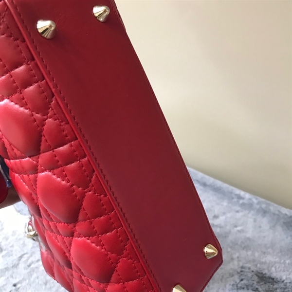 Túi Lady Dior Đỏ+