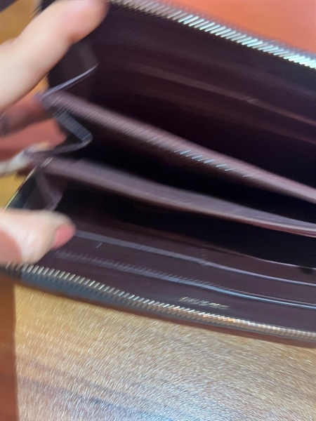 Ví Chanel kẻ ô màu đen +