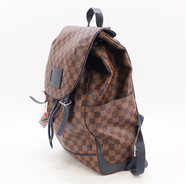 Balo LV hoạ tiết ô vuông KG+