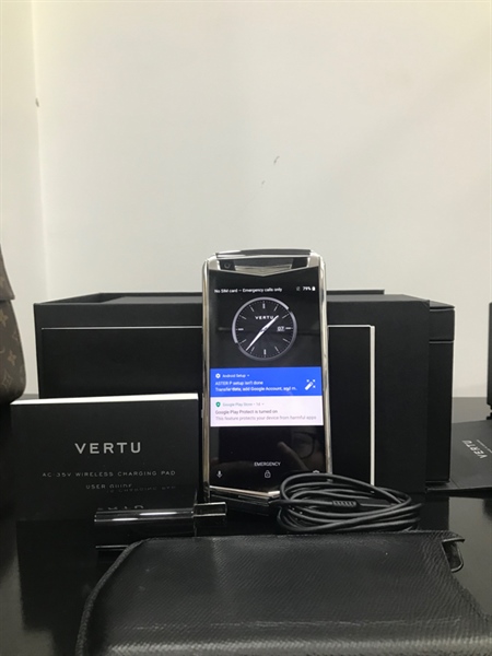 Điện Thoại Vertu Đen KG+