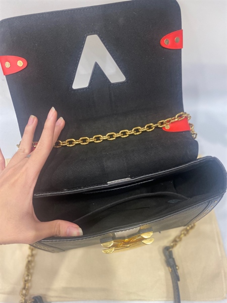 Túi LV logo đỏ +