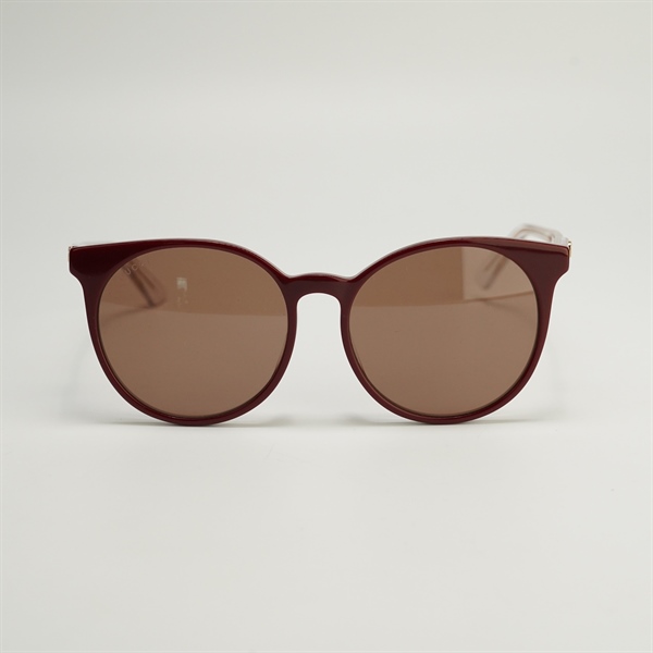 Mắt kính Gucci GG0488SA đỏ phối trắng trong KG+