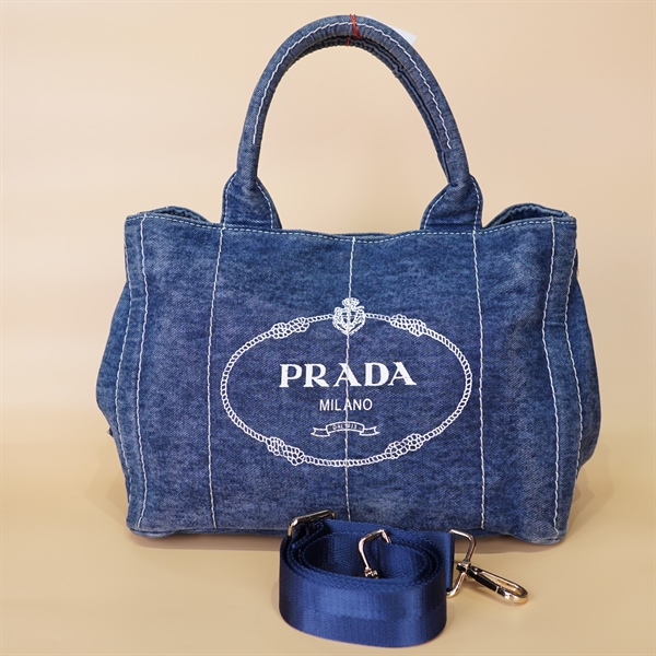 Túi Prada Jean Xanh KG+