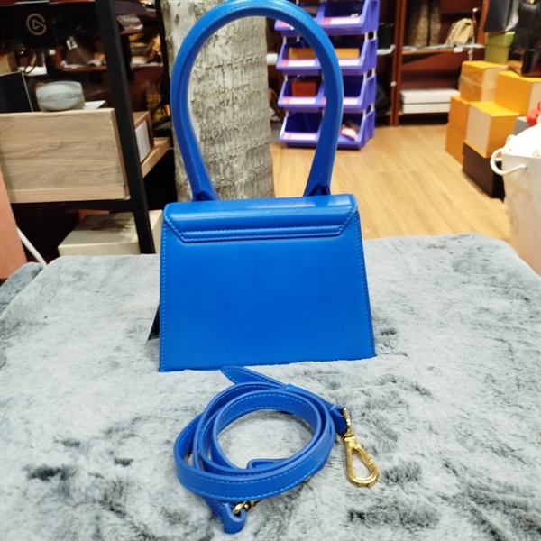 Túi Jacquemus xanh dương +