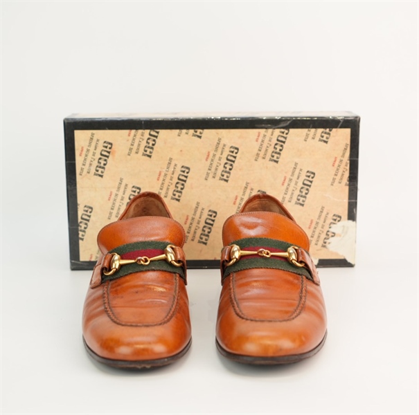 Giày GG da vàng bò size 41 KG+