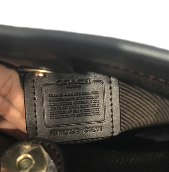 Túi Coach Đen KG+