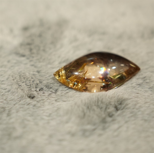 Mặt dây trơn tóc vàng 795296+