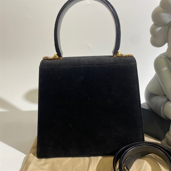 Túi salvatore Đen nhung KG +5