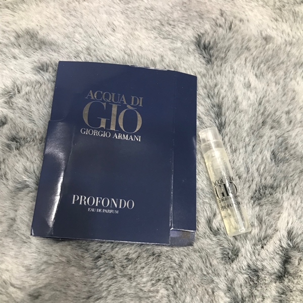 Set 10 Chai Nước Hoa Giorgio Armani Profondo+