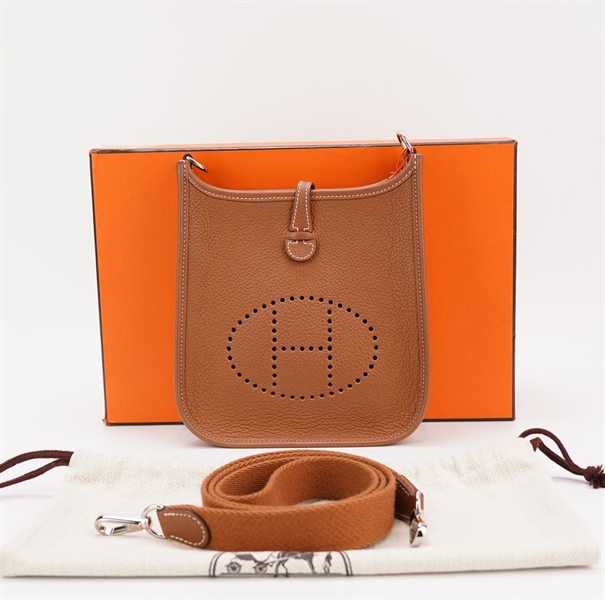 Túi Hermes da nâu KG+