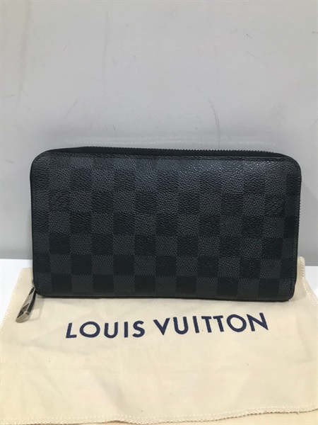 Ví Cầm Tay Lv Ô Vuông Nâu+