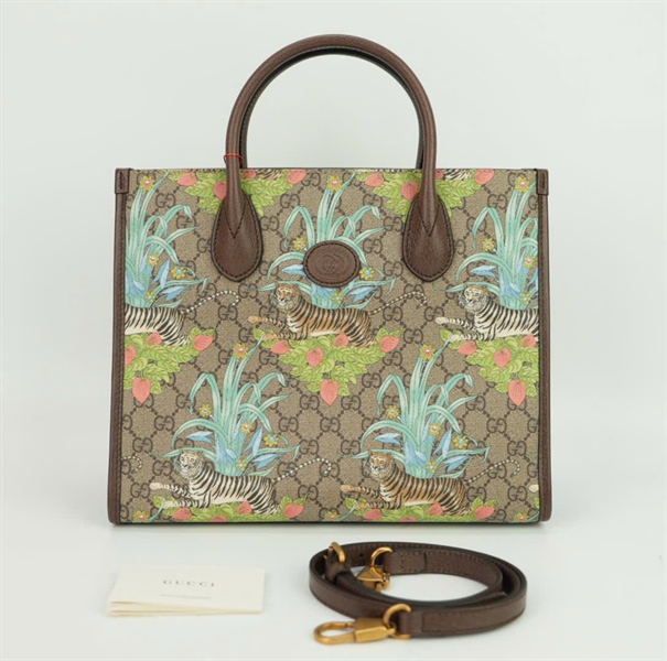 Túi GG hoạ tiết rừng cây size 30 +