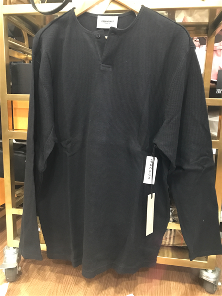 Áo dài tay màu đen size M KG+