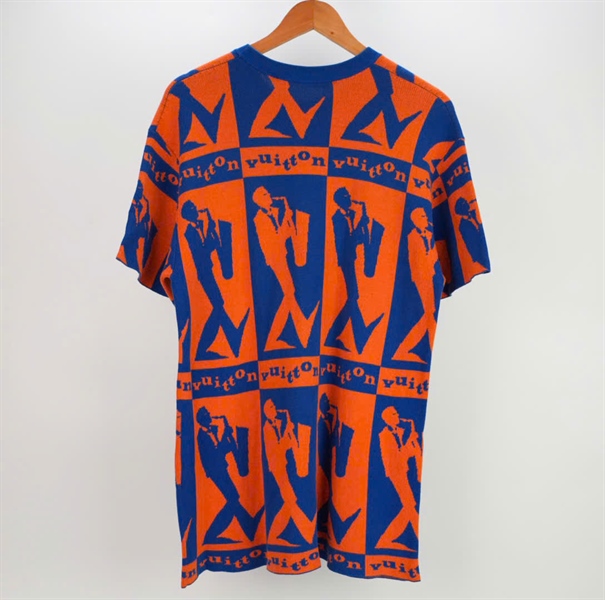 Áo thun LV họa tiết hình người (BQ)+