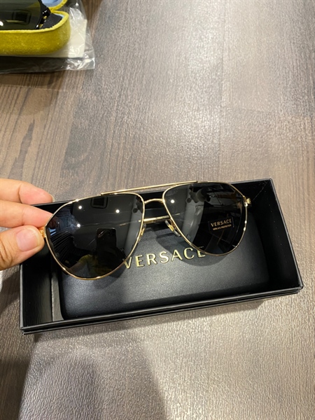 Kính Versace gọng lá KG+