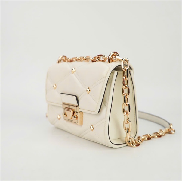 Túi Michael Kors trắng size 19 KG+