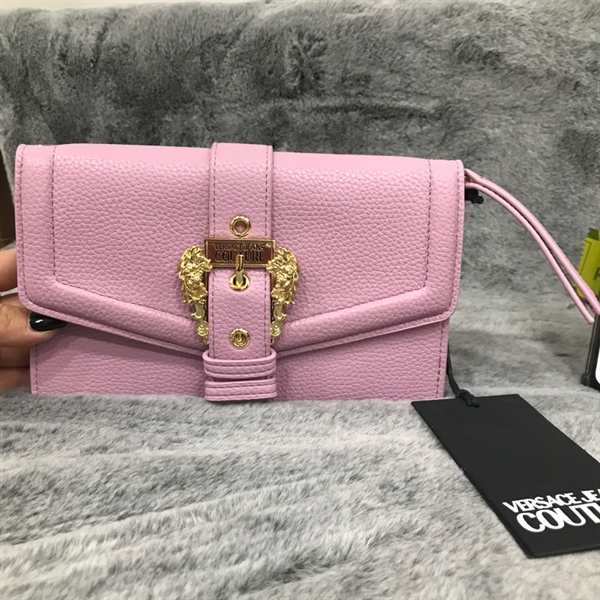 Túi Versace Tím Hoa Cà KG+