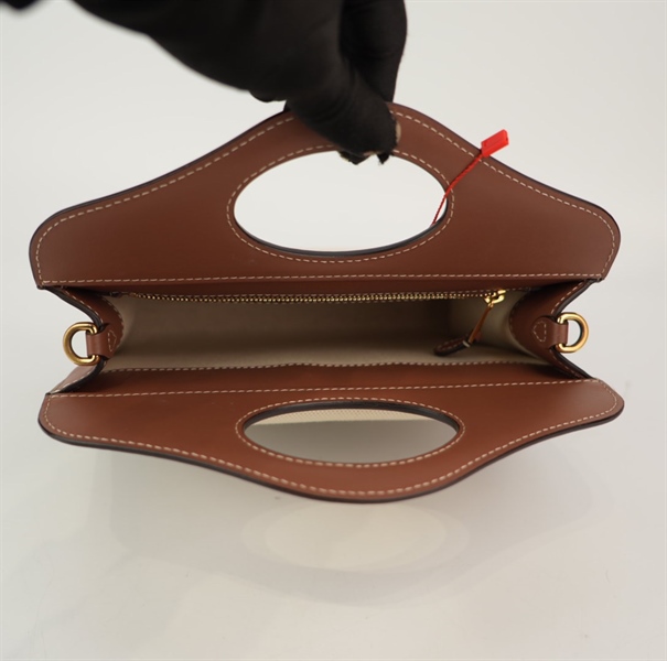 Túi BBR Pocket trắng nâu KG+