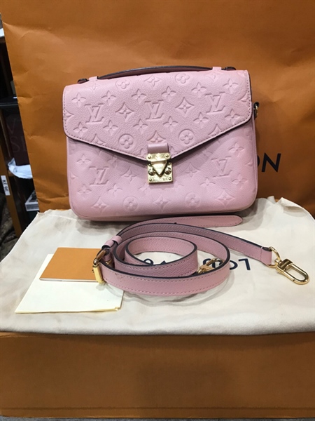 Túi LV Metis hồng +