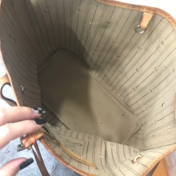 Túi Tote LV hoa nâu size 30cm++