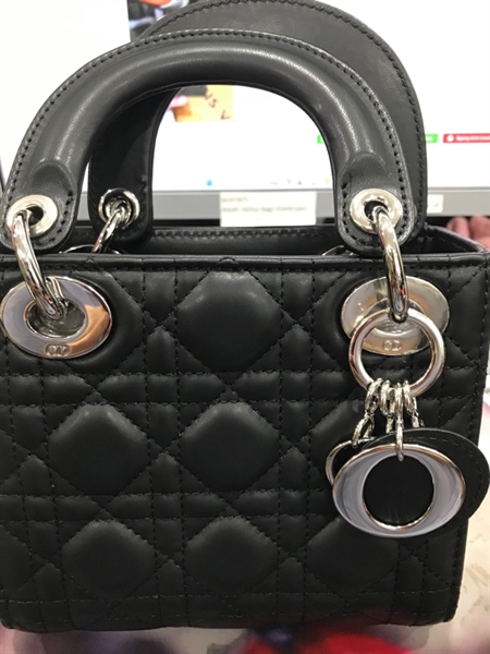Túi Lady Dior Đen +