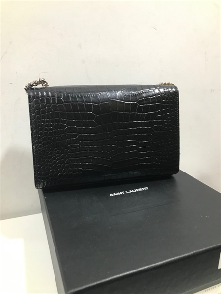 Túi YSL tua rua đen+