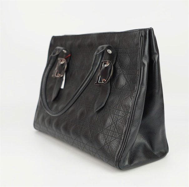 Túi Dior da cavia màu đen size 35 KG+