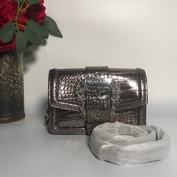 Túi versace bạc KG+