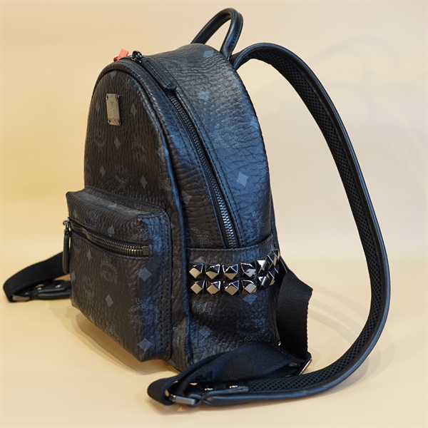 Balo MCM xanh đen KG+