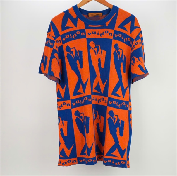 Áo thun LV họa tiết hình người (BQ)+