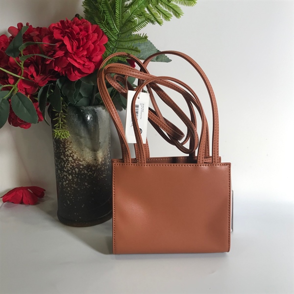 Túi Telfar nâu KG+