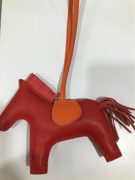 Charm Hermes Ngựa Đỏ KG+