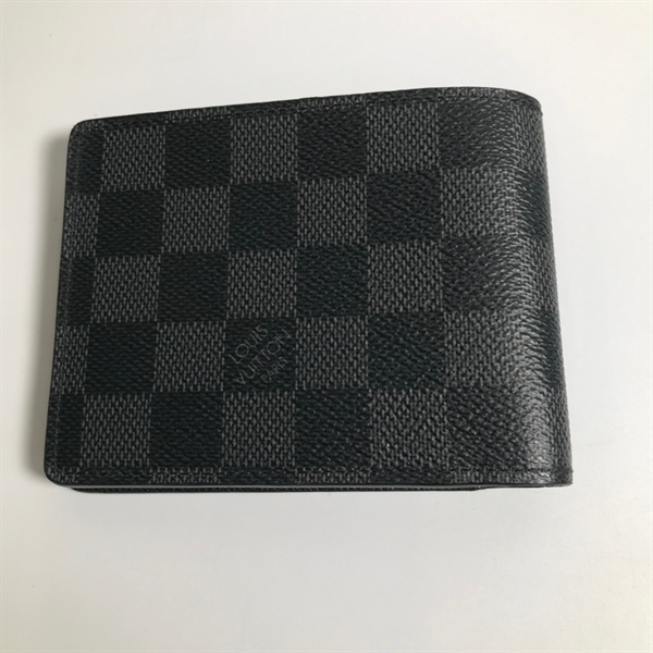 Ví LV xanh đen ô vuông KG+