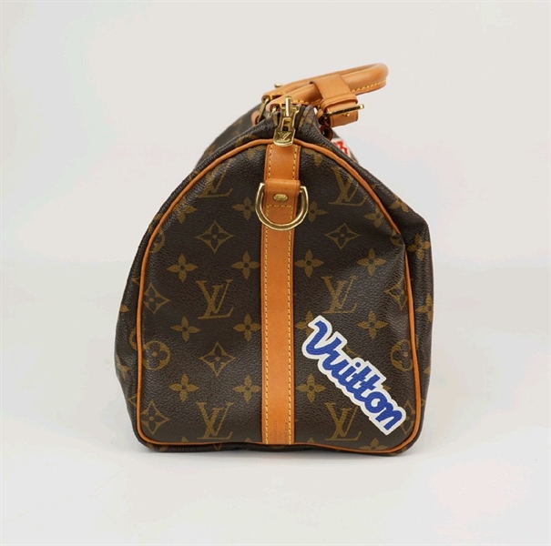 Túi LV Speedy họa tiết màu +