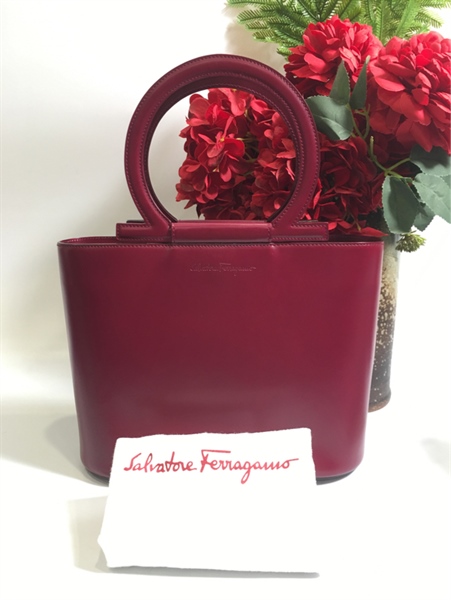 Túi Salvatore Đỏ đô KG+