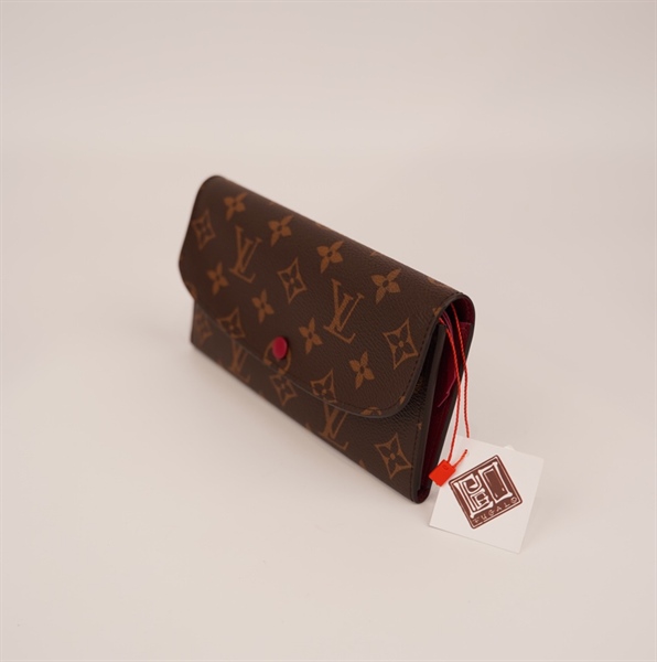 Ví LV dài lòng đỏ rượu+