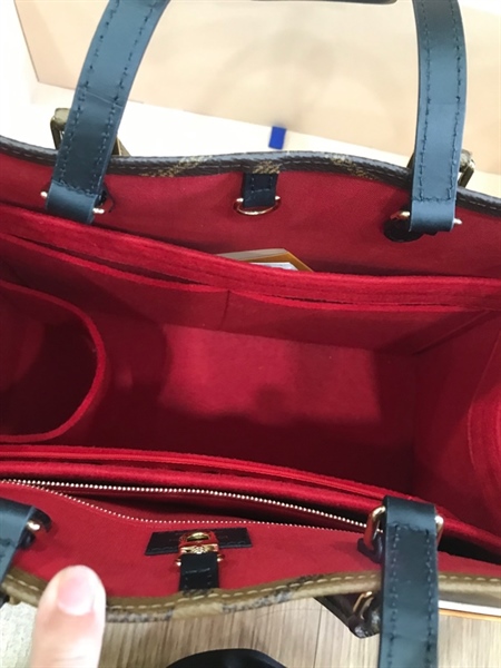 Túi LV onthego hoa vàng KG+