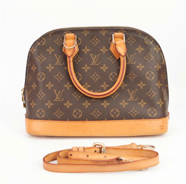 Túi LV alma hoa nâu size 20 ++