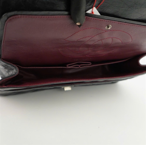 Túi Chanel đen quai xích bạc (14318368) ++