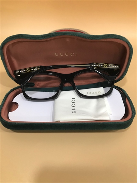 Kính GG đen đính đá KG+