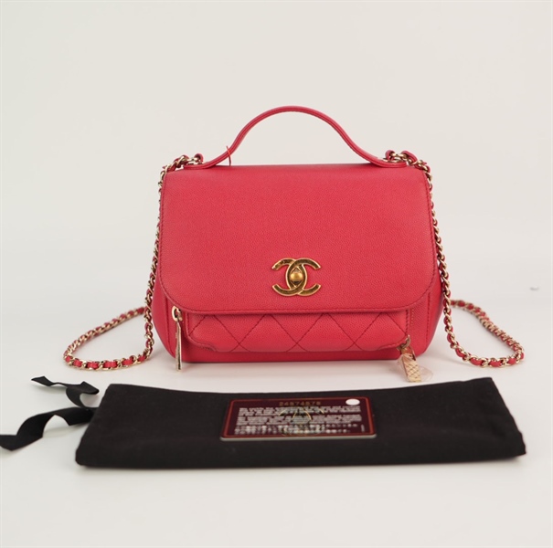 Túi Chanel màu đỏ KG+